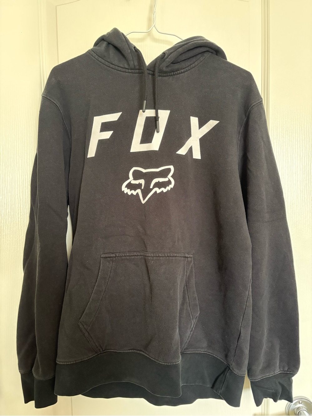 FOX Black Logo Hoodie